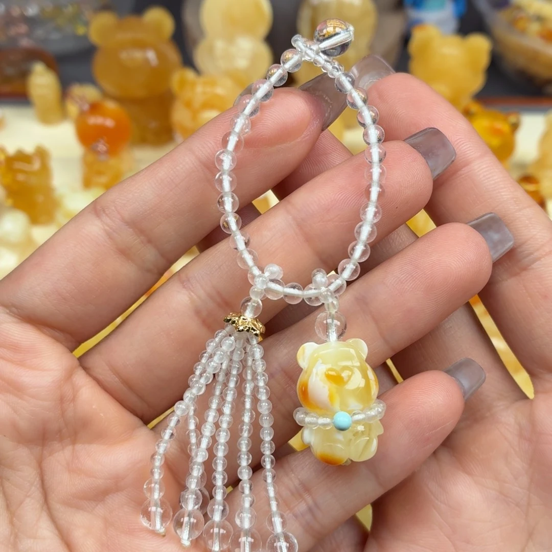 裸石琥珀未镶嵌蜜蜡