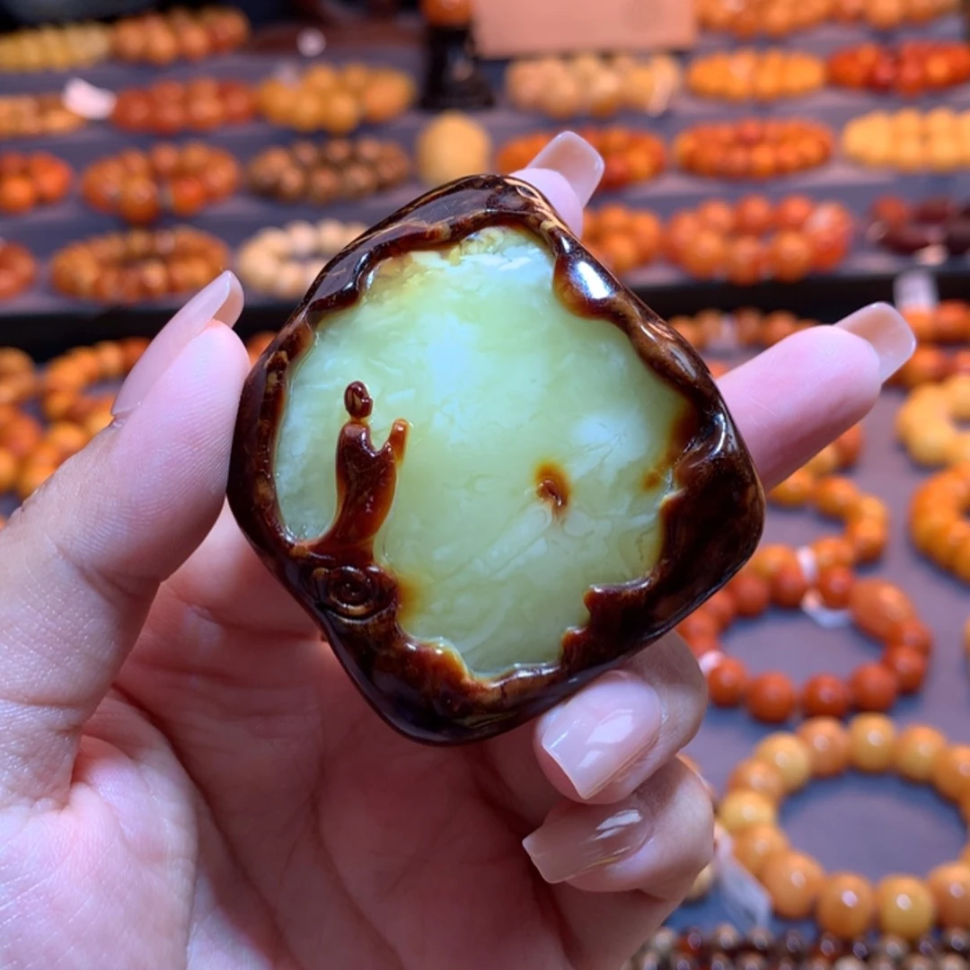 【闪购商品】蜜蜡吊坠(不含链)未镶嵌蜜蜡吊坠