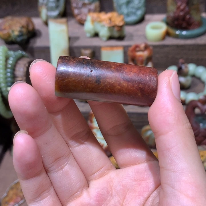 岫岩河磨玉（透闪石质玉）未镶嵌挂件