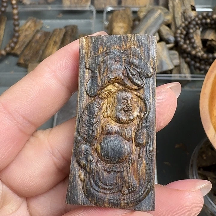 沉香碎屑沉香无事牌