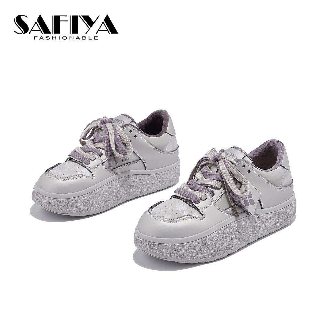 索菲娅Safiya2025冬季新款舒适轻便保暖百搭时尚休闲鞋SFD4112D47