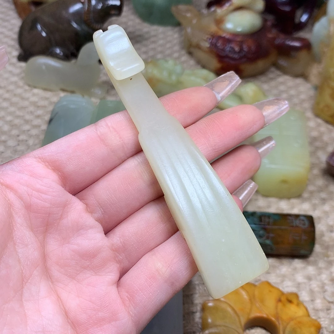 白玉菩提吊坠挂件