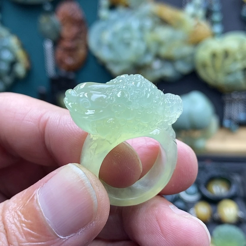 【闪购商品】未镶嵌岫玉戒指