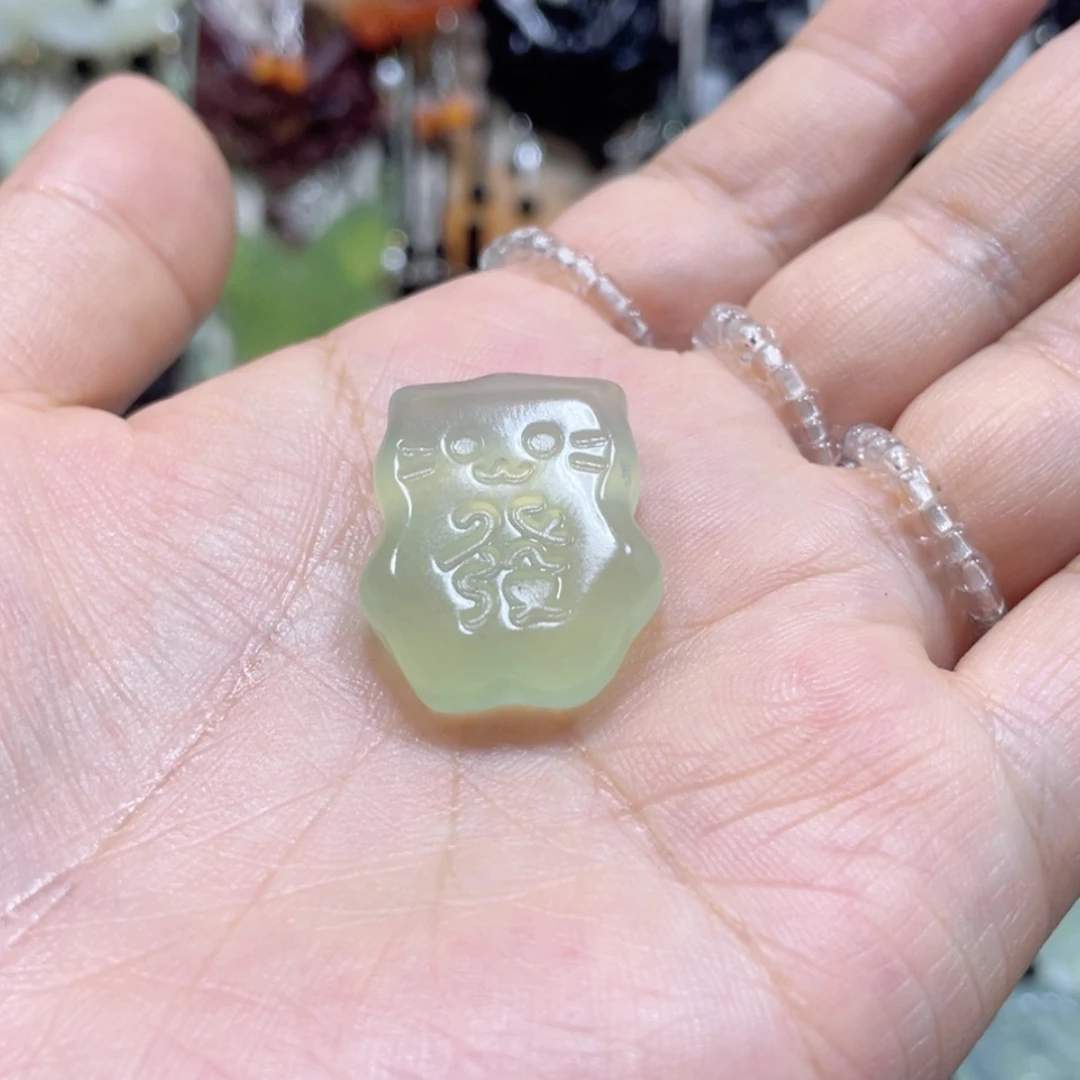 【闪购商品】岫玉未镶嵌颈饰40吊坠