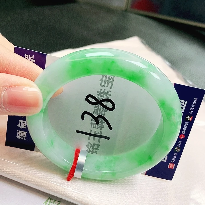 翡翠未镶嵌手镯缅甸天然a货翡翠手镯