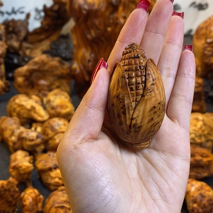 崖柏玉米手把件手把件