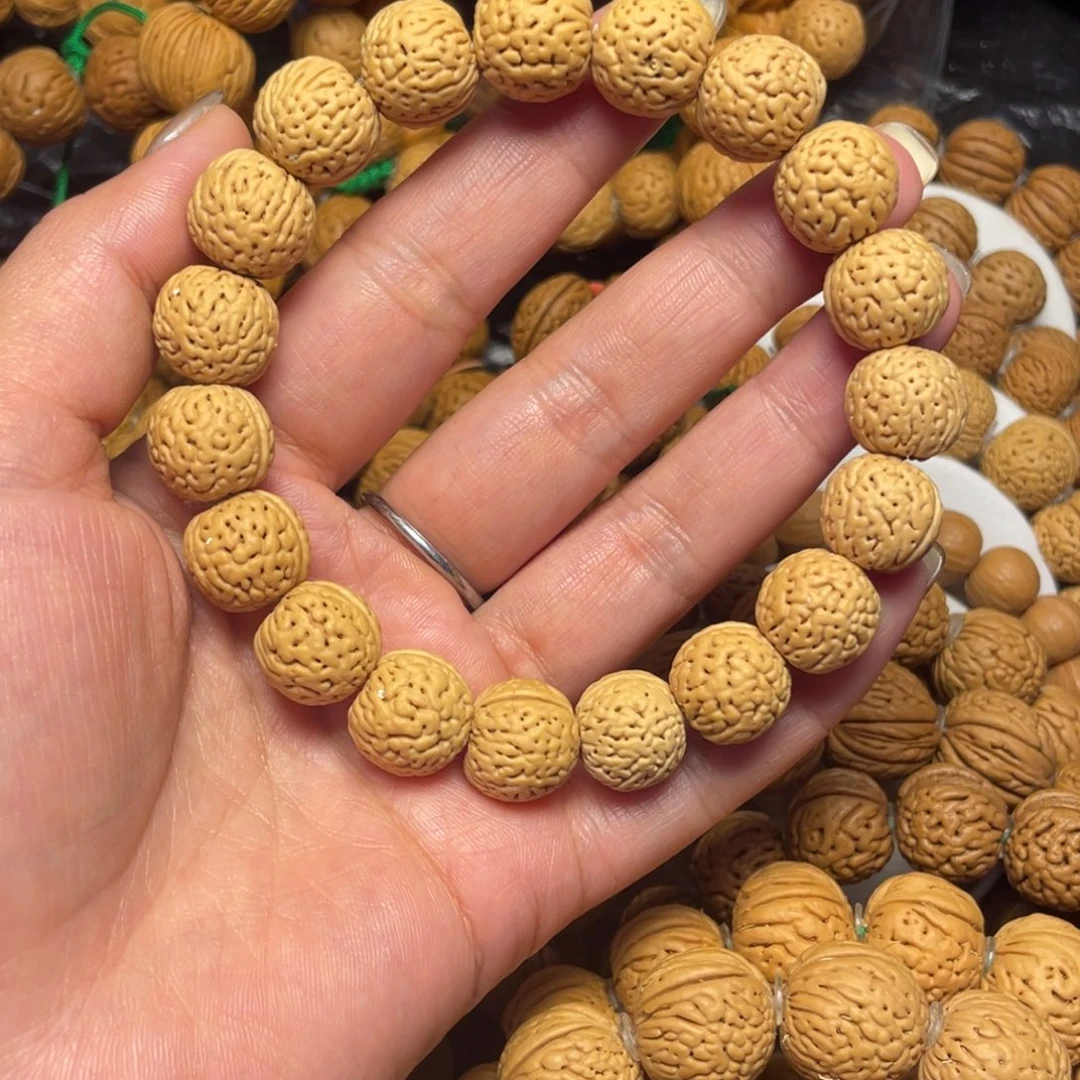 莫***失桃木桃核手串14+金刚