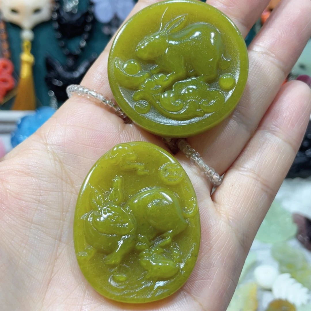 【闪购商品】未镶嵌岫玉颈饰9任选一个