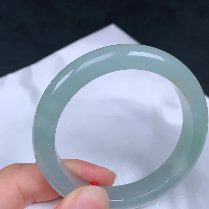 翡翠未镶嵌手镯b0517-3