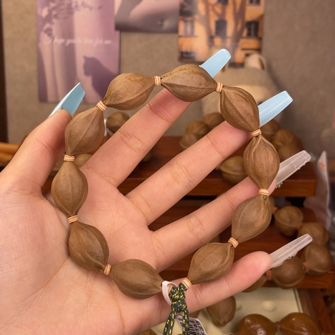 森***哥橄榄核手串/手链15 25梅林铁核