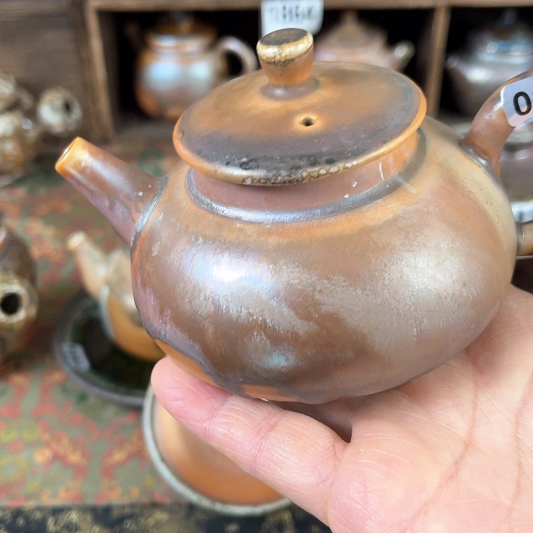 杯柴烧茶器主人壶壶