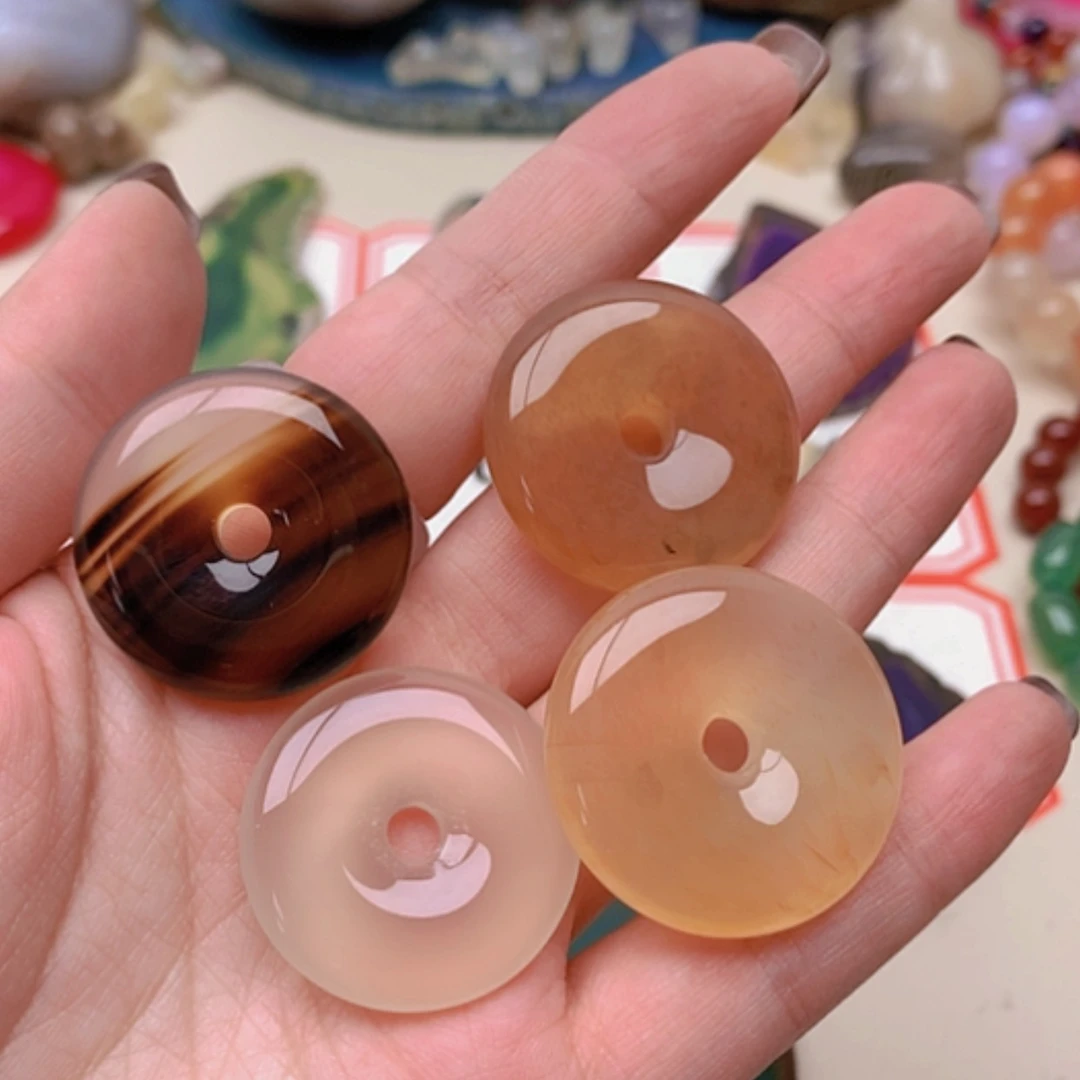 【闪购商品】未镶嵌玛瑙/玉髓珠宝半成品泽***0