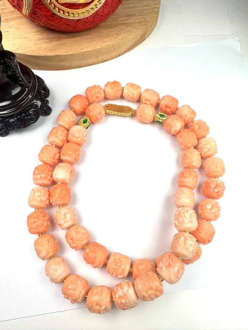 K735精品奢华时尚款男女通戴凤凰粉项链多样性发其一