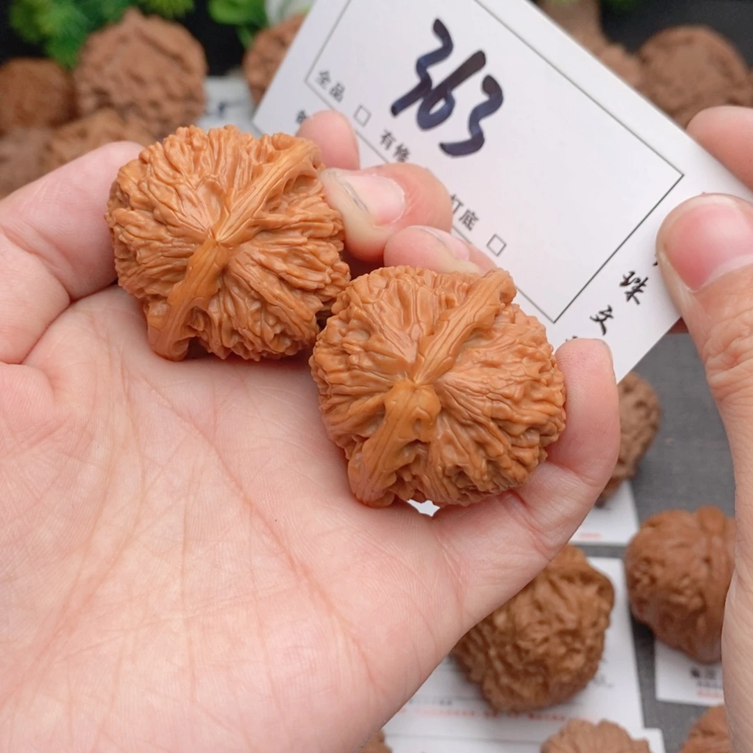 吊坠文玩核桃39白狮子363