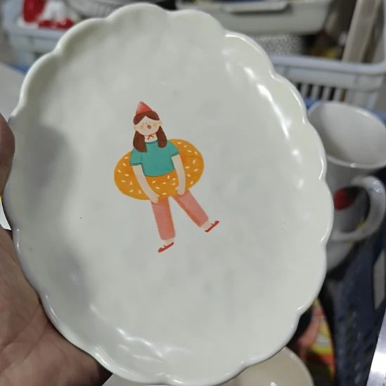 瓷片陶瓷餐具杯碗盘微瑕介意慎拍