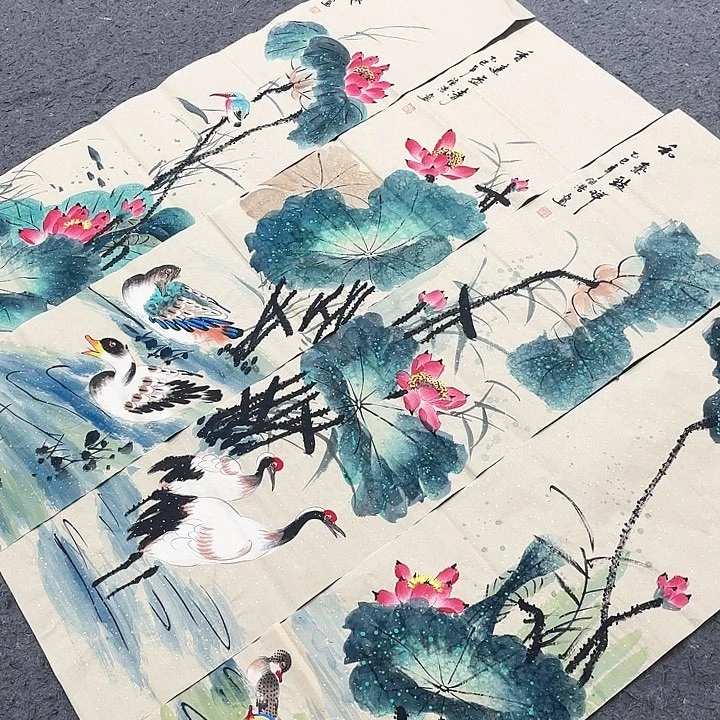 国画无毛和被绒毛或被