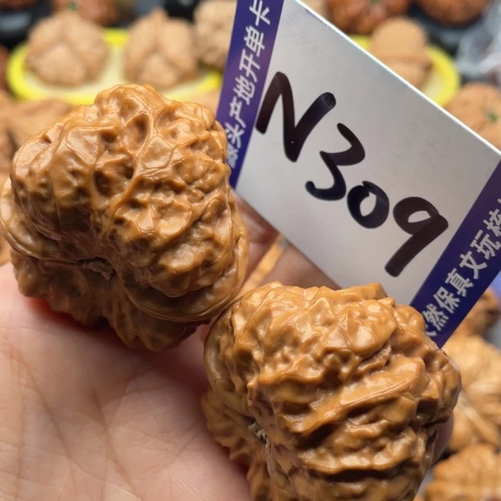 文玩核桃把件蛙蛙43尺