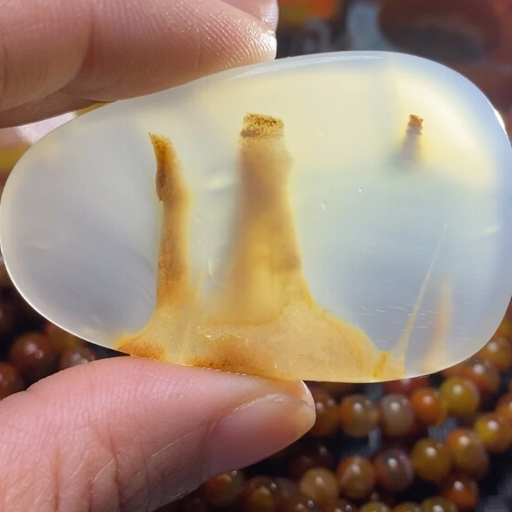 玛瑙/玉髓颈饰未镶嵌宁**远