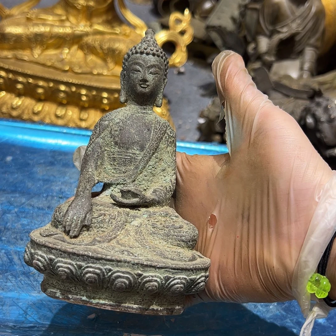 遇*.微瑕疵黄铜摆件工艺品