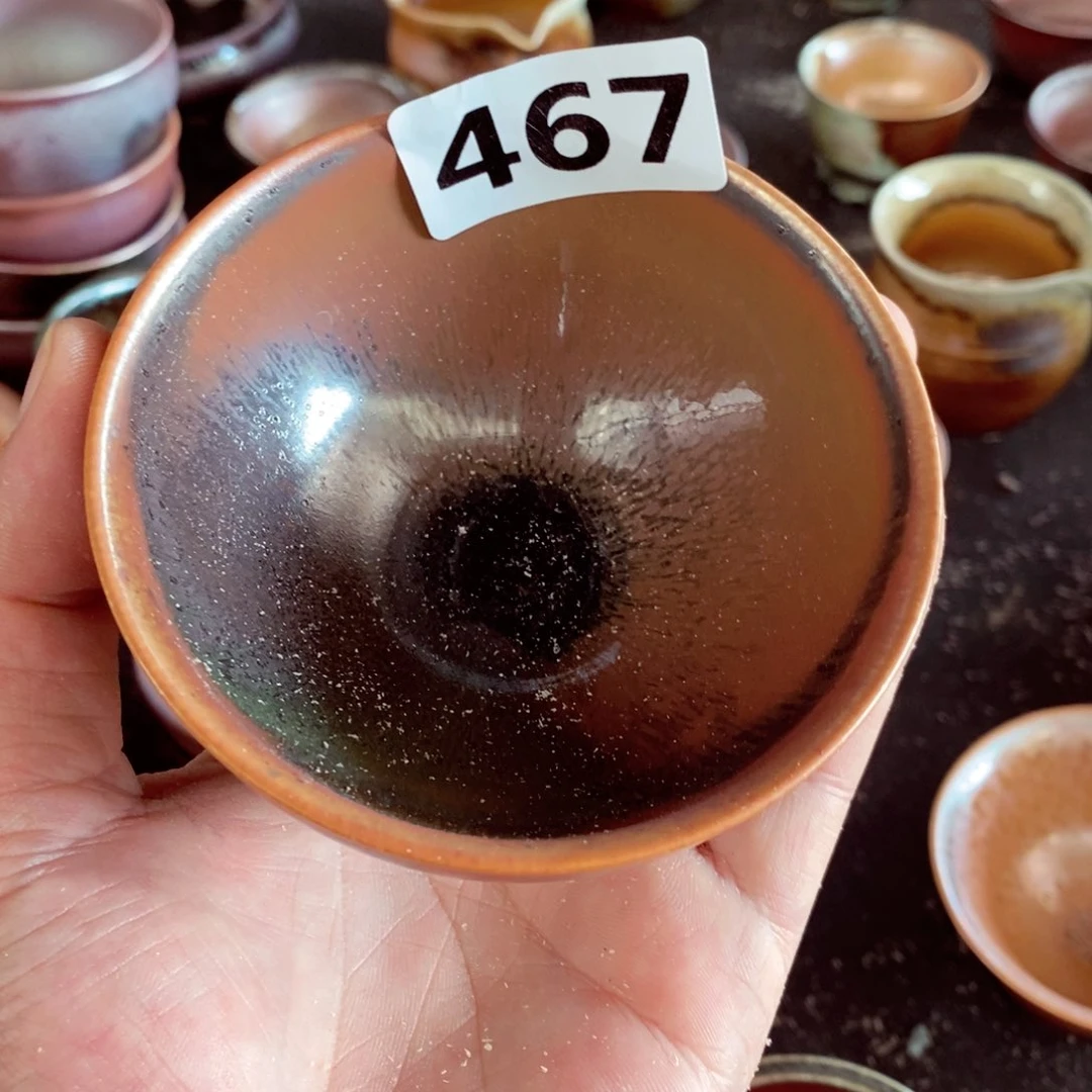 柴烧茶具陶瓷杯子