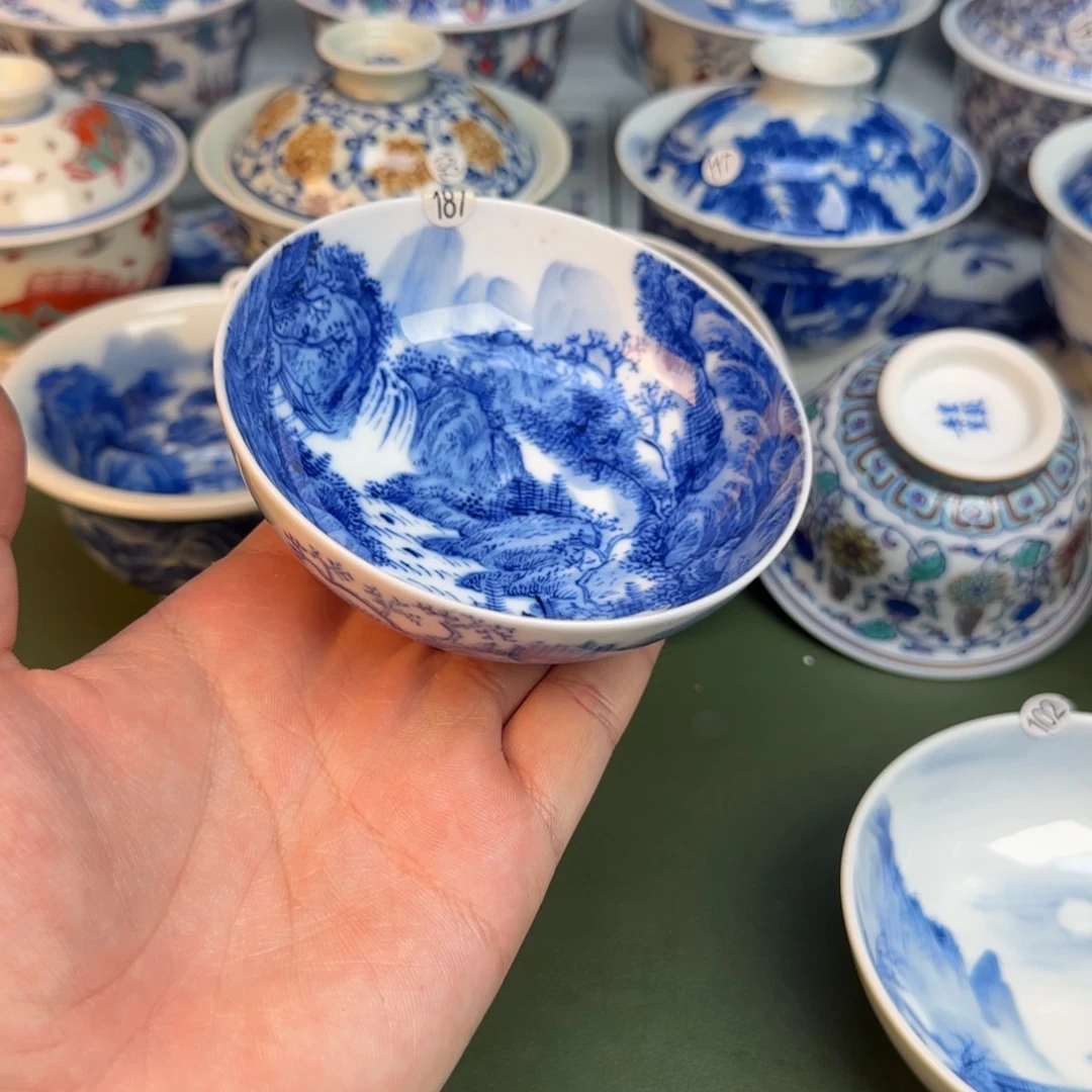 彦祖纯手工手绘茶具187