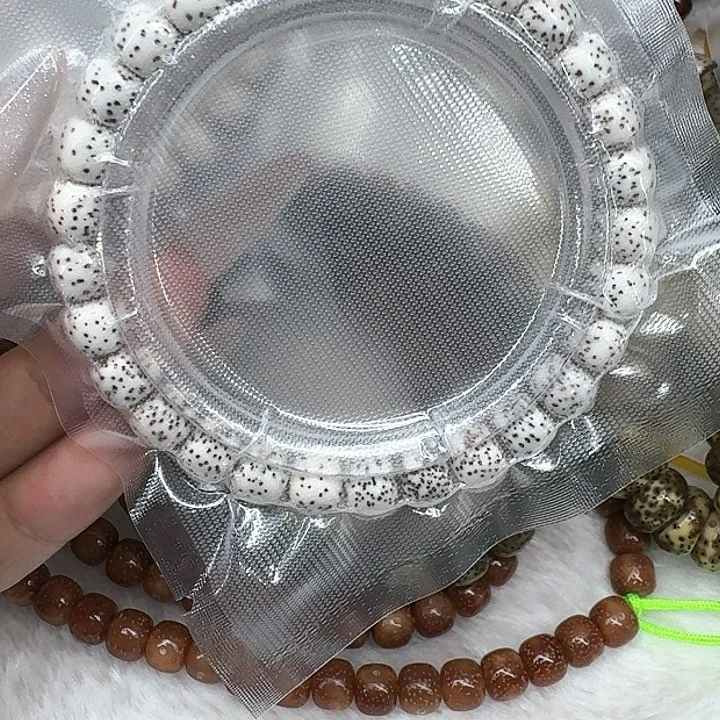 星月菩提手串378卓越半臂白星月菩提河豚87桶单圈