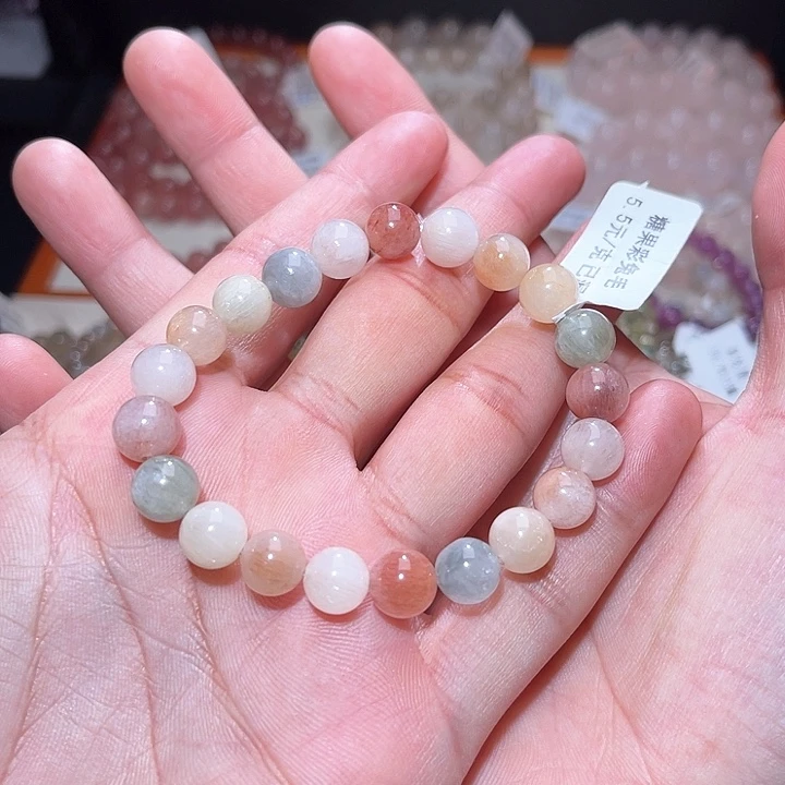水晶手链未镶嵌213号主图手串  8+