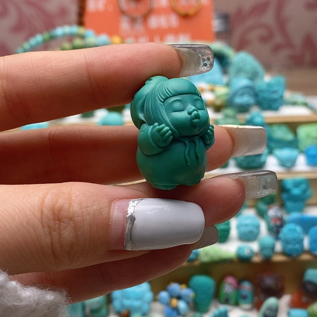 绿松石未镶嵌饰品?****?