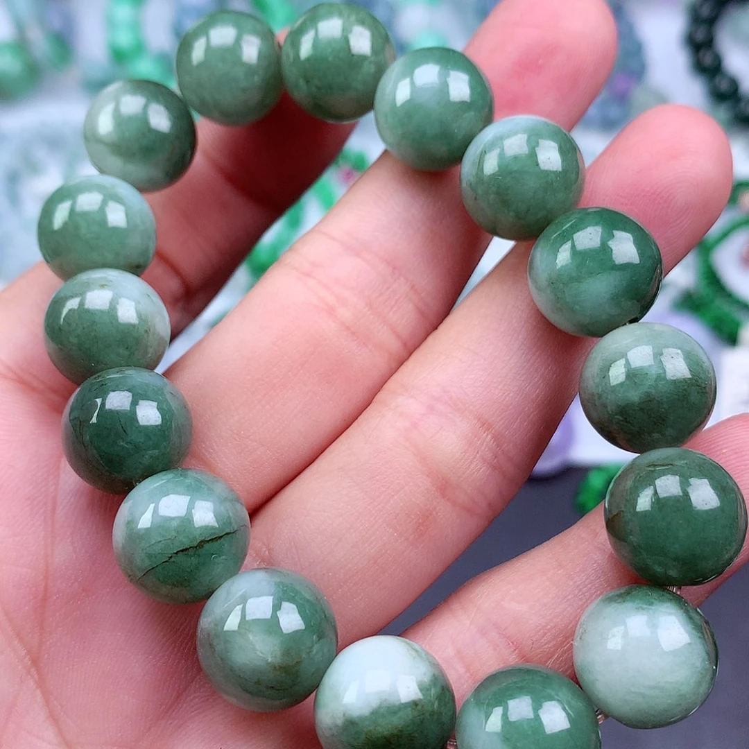 未镶嵌手链翡翠手串