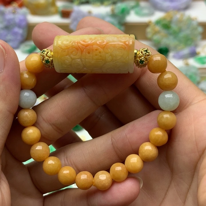 颈饰未镶嵌翡翠翡翠