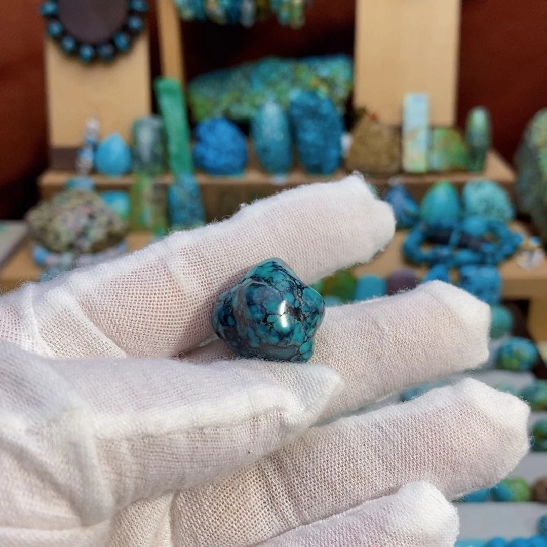 定制绿松石蓝色海星随型