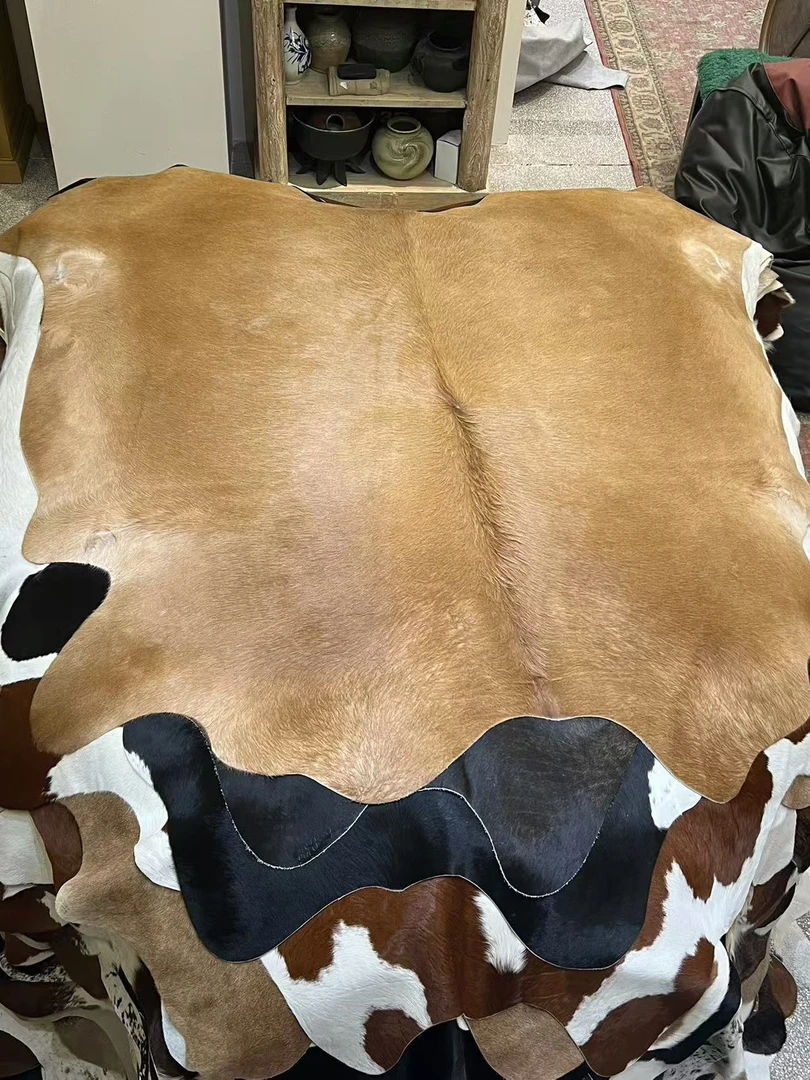 【本尼家】525 210*210专拍牛皮地毯