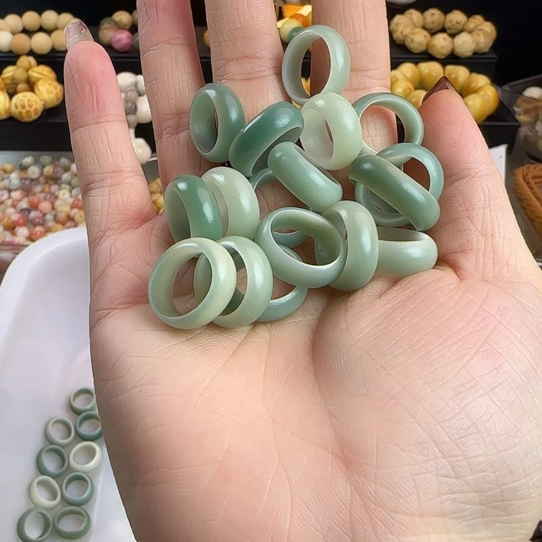 手串菩提根/象牙果椭圆跑环20颗