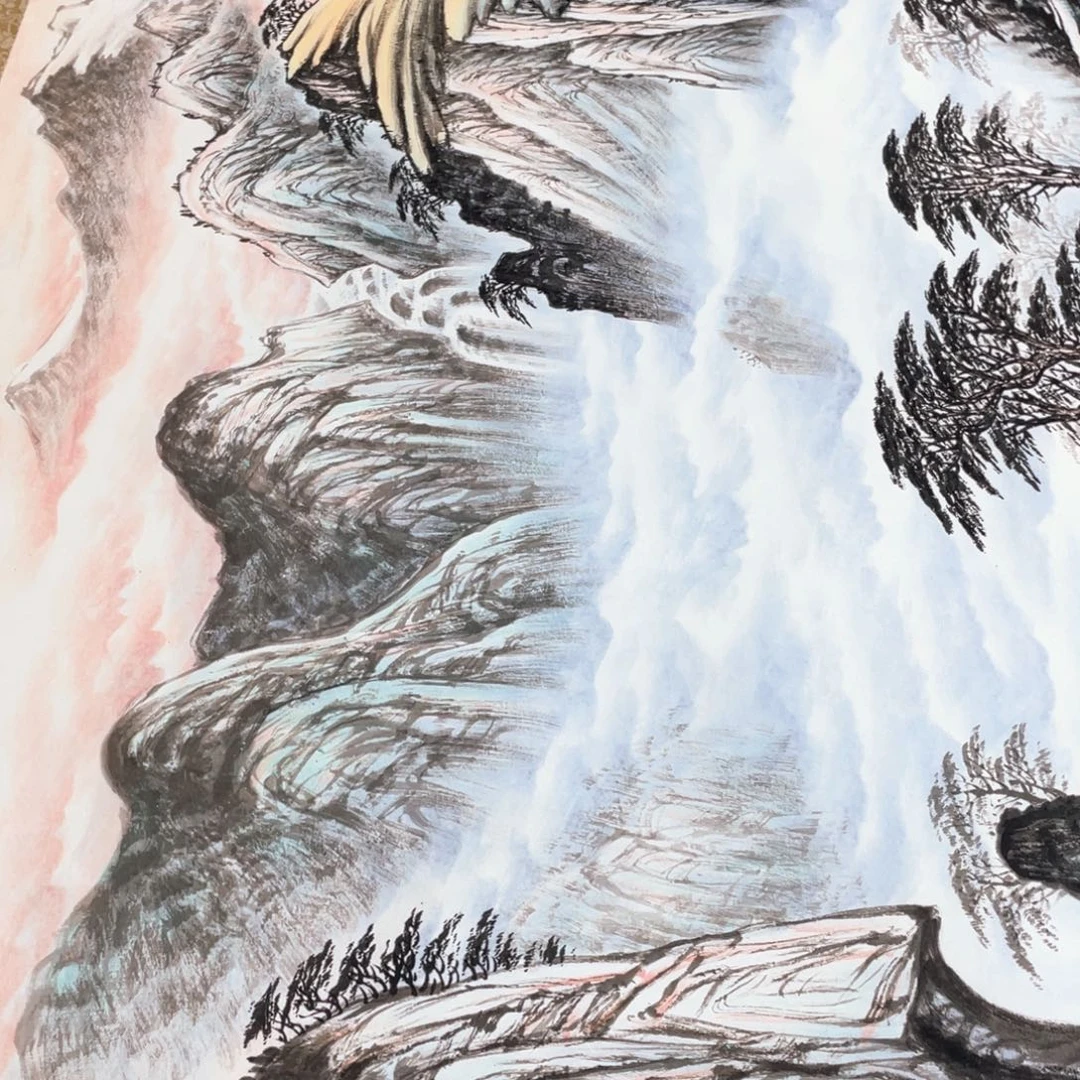 国画老师手笔手绘作品w