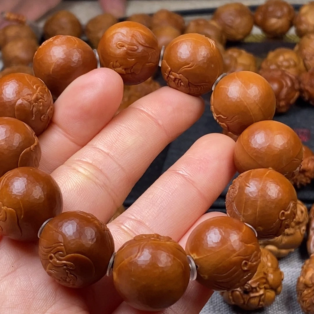 橄榄核手串/手链s**n核雕手串