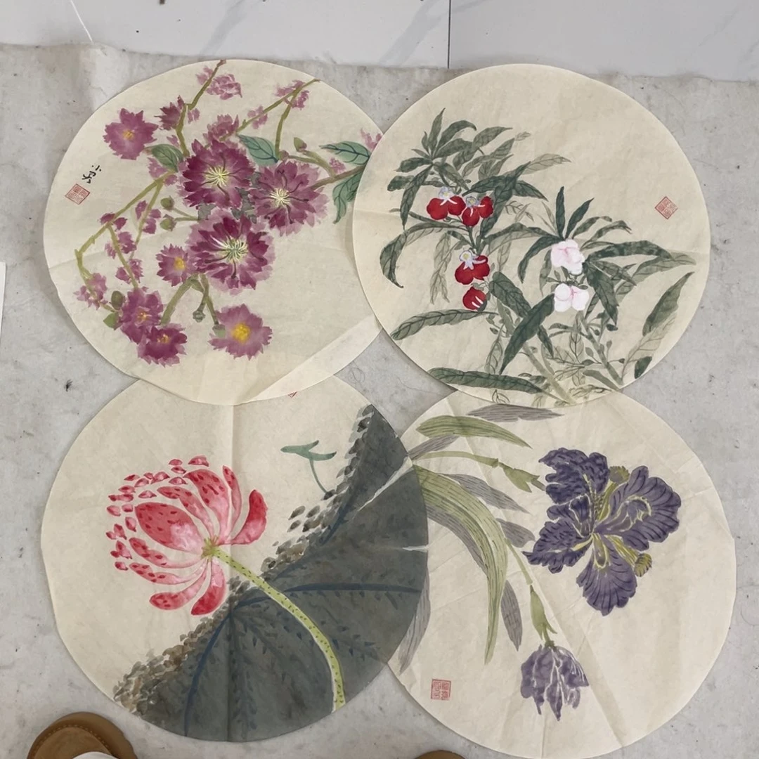 国画胡小春老师绘画