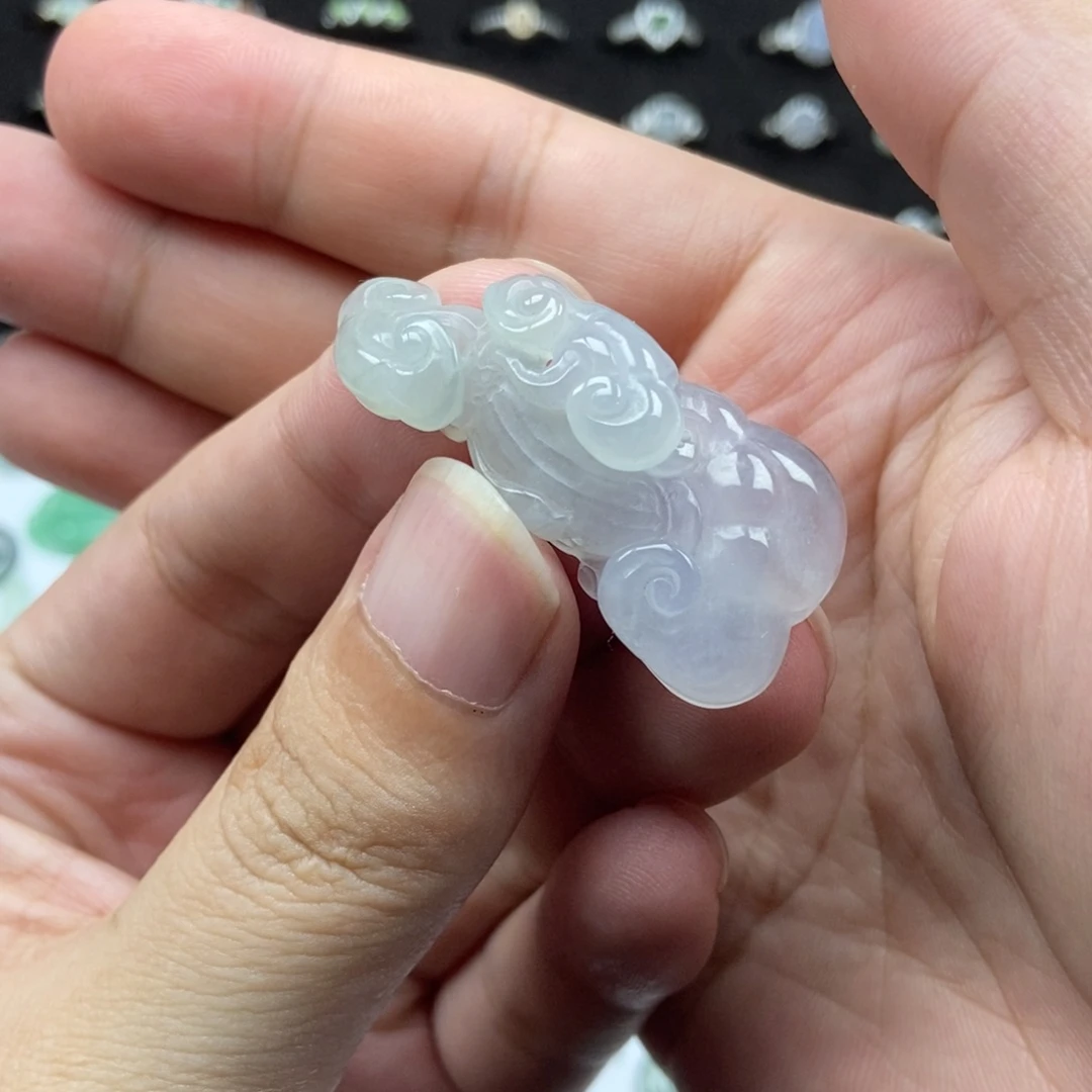 翡翠未镶嵌颈饰000000004