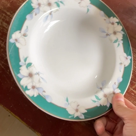 瓷片陶瓷陶瓷8英寸深盘红叶
