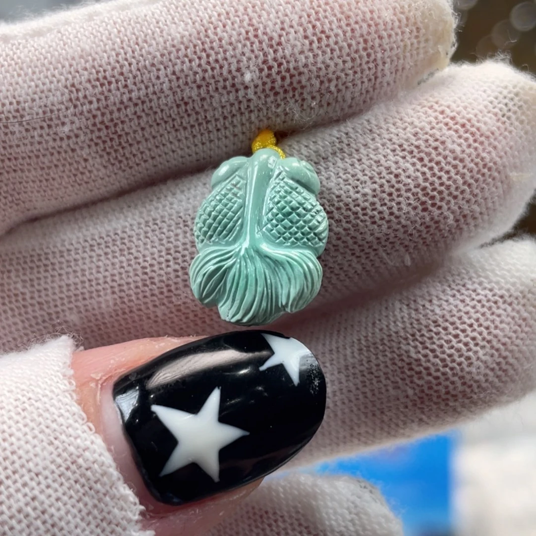 未镶嵌绿松石挂件