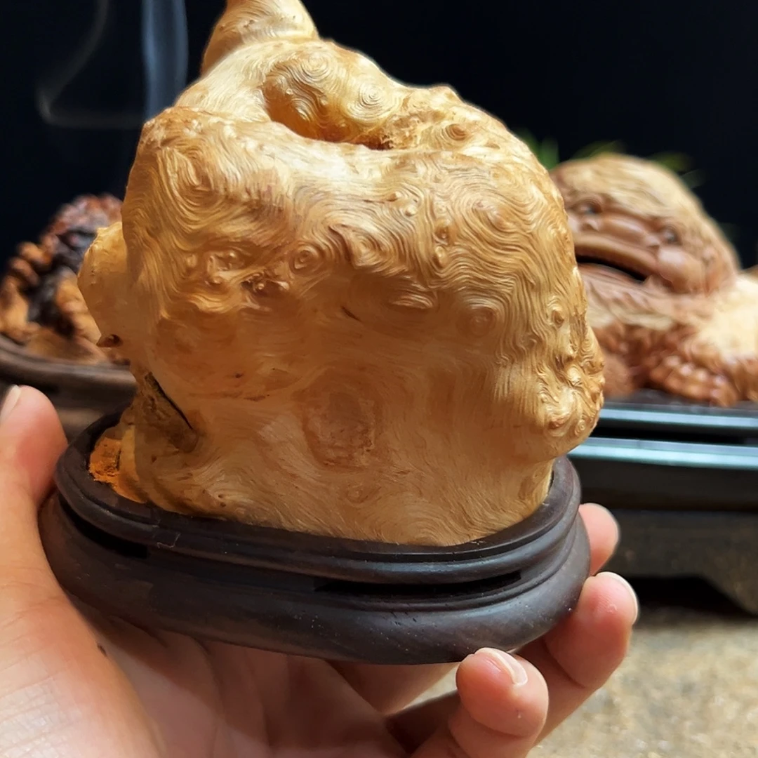 周***超荔枝木熏香成品香炉