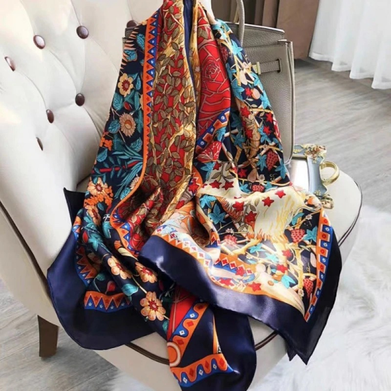 A003-XYS 90*90左右方巾百搭围巾