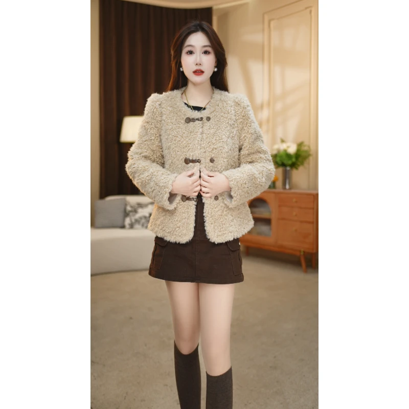 【赛菲雅】冬季新款设计感气质时尚修身显瘦百搭时尚女士外套M-2XL