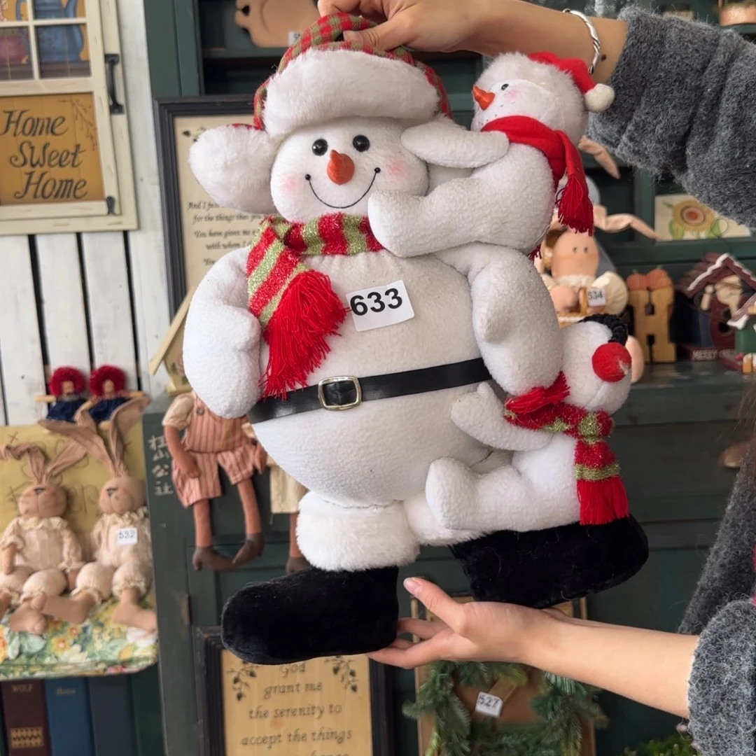 中古玩具老货默认微瑕损米大雪人