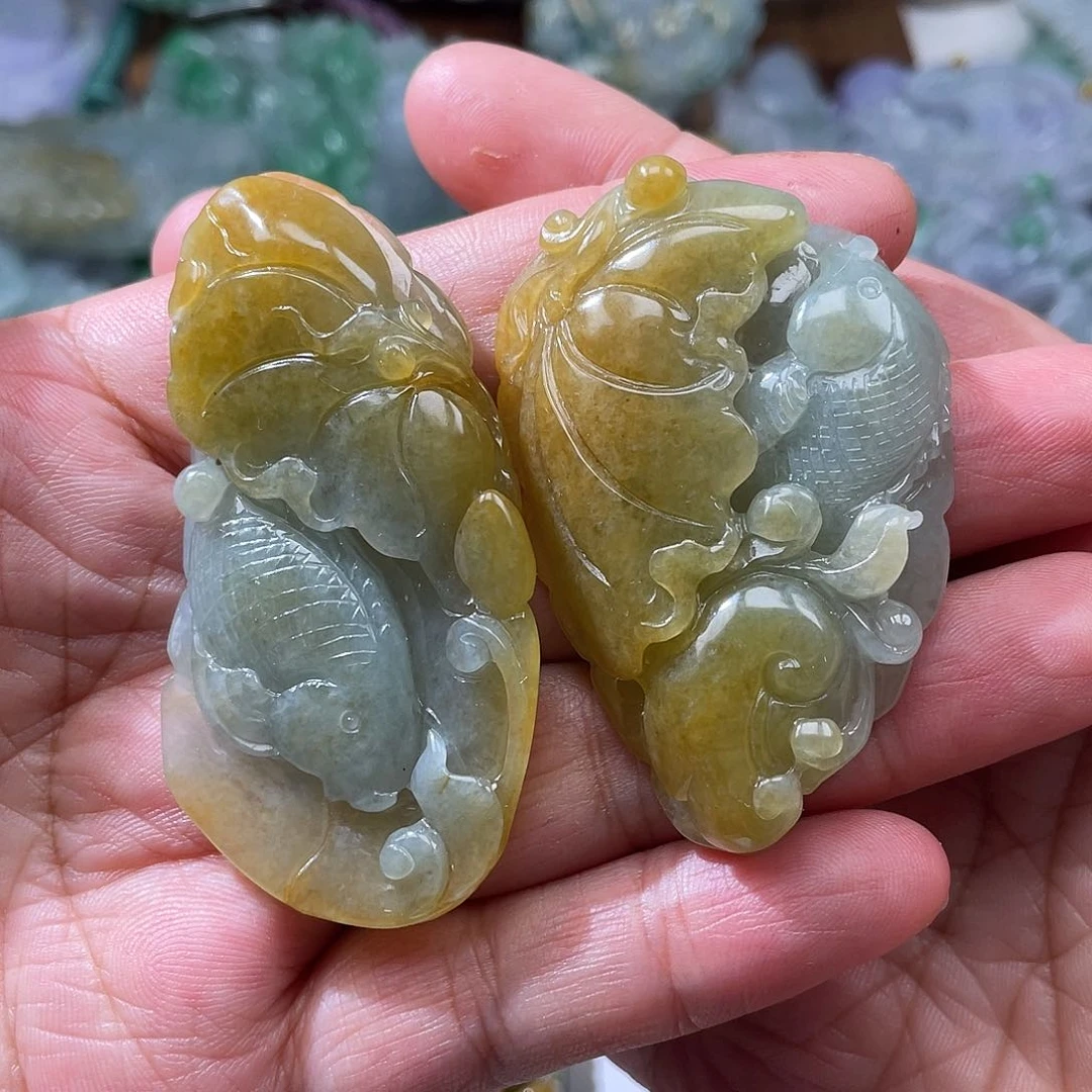颈饰未镶嵌翡翠翡玉缘翡翠
