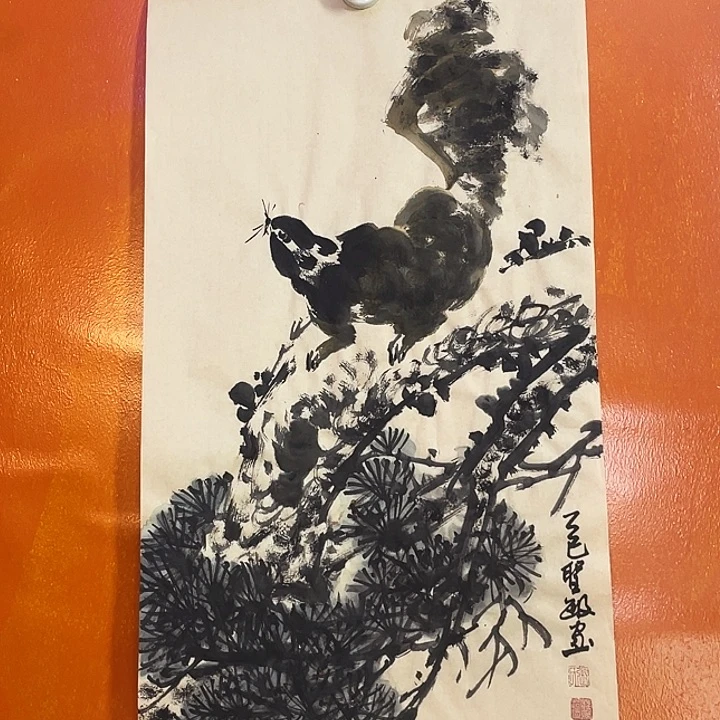 国画张圣敏先生纯手绘作品