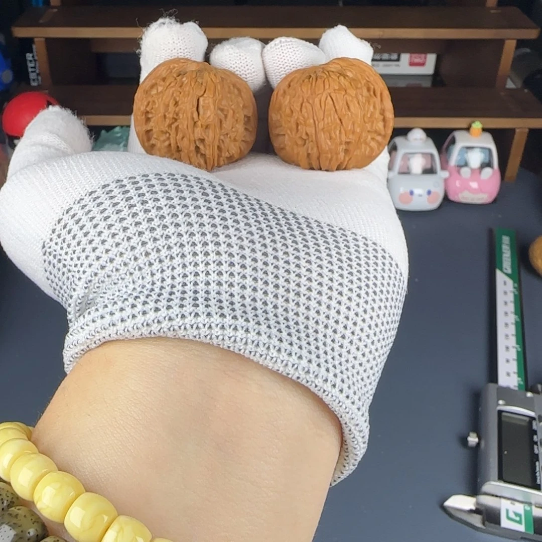 文玩核桃吊坠38全品对歪磨盘