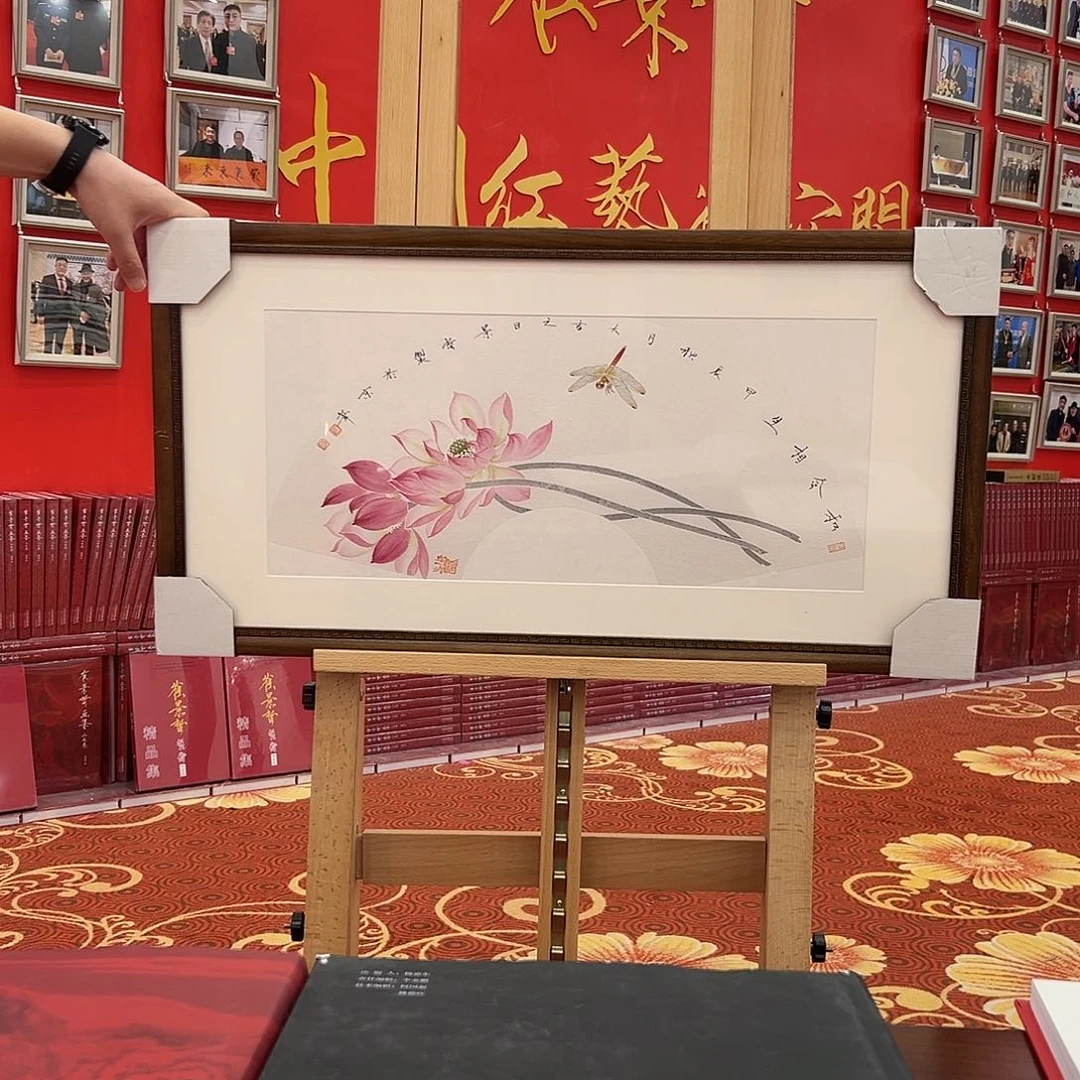 国画崔老师展览原作