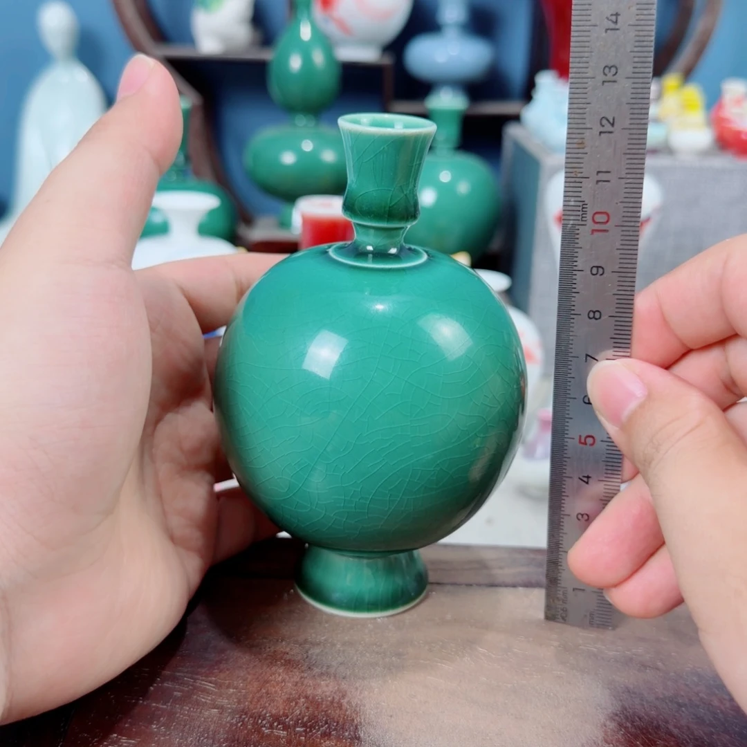 陶瓷手工小花器摆件