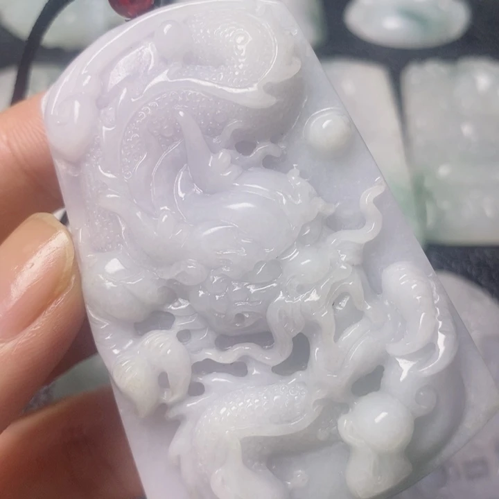 颈饰未镶嵌翡翠天然翡翠A货
