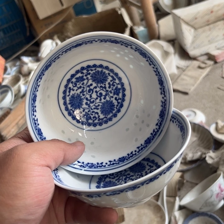 陶碗景德镇高温细白瓷